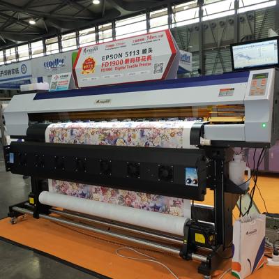 China High Speed Advertising Company And Quality Digital Printing Machine For Transfer Paper Fedar FD1900 for sale