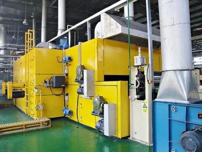 China Automatic temperature control gas burner or electrical heating hot air circulation heating oven for sale