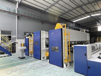 China Air Filtration Non Woven Fabric Making Machine High Speed Needle Punching Machine for sale