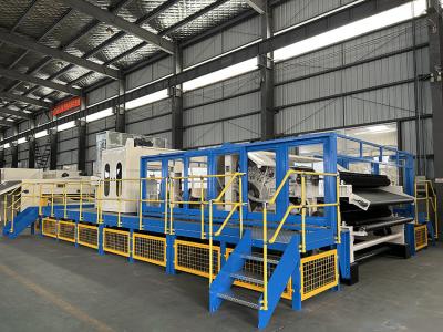 China 500kg/h Nonwoven Carding Machine for sale