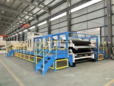 China Double Cylinder High Speed Carding Machine For Nonwoven for sale