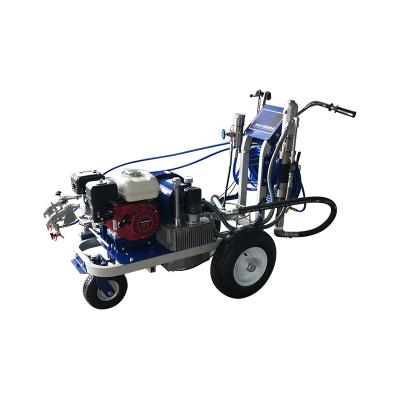 China Speed 6.5hp /7 Hp Diaphragm Road Marking Cold Spray Airless Cold Spray Machine, Cold Paint Spotting Equipment for sale