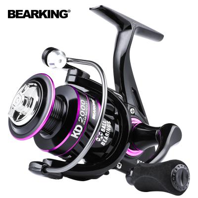China LEFT HAND BEARKING Fishing Drag 10kg 5.0:1 4.7:1High Speed Metal Reel Handle Saltwater Carp Spinning Reel Fishing for sale