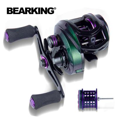 China LEFT HAND BEARKING Baitcasting High Speed 8.1:1 Drag Reel 9+1BB 8KG Drag Reel Carp Fishing Reel Carp Fishing for sale