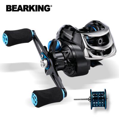 China LEFT HAND BEARKING Baitcasting Reel 8KG Reel Reinforced 7.2:1 Reel Carp Drag High Speed Fishing Fishing for sale