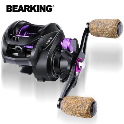 China LEFT HAND BEARKING Baitcasting 7KG Drag 6.5:1 High Speed Fishing Reinforced Drag Carp Drag Reel Fishing for sale