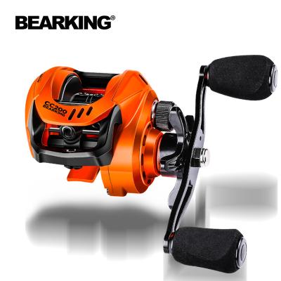 China LEFT HAND BEARKING CC200 Baitcasting 7KG Drag 6.5:1 High Speed Fishing Reinforced Drag Carp Drag Reel Fishing for sale