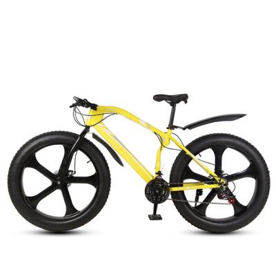China 26 Inch Fat Tire Mountain Snow Bike Fat Tire Bicycle 21Speed 5 Knife Steel ROYAL Adult Wheel Cycling In Stock for sale
