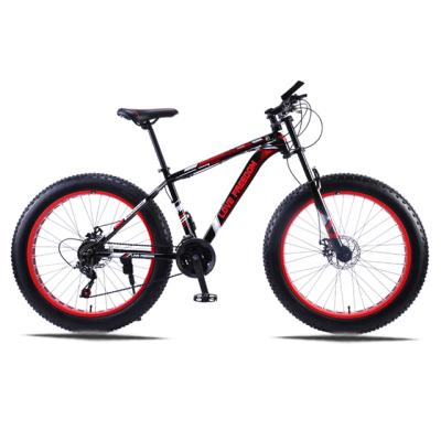 China Royal Steel 21Speed/24 Speed Big Fat Tre Bike Carbon Steel Frame 26*4.0 Tire Snow Bike for sale