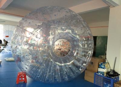 China Grass PVC / TPU Inflatable Zorb Ball Soccer , Giant Hamster Ball For Humans for sale