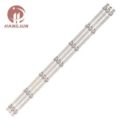 China HANGJUN 6916L-1106A 6916L-1105A 6916L-1204A Portable LED TV Backlight Led Bar For Advertising Box 630MM 3V 7LED for sale