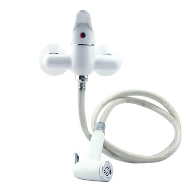 China Mixer Hot Single Handle Cold Water Tap Bidet Faucets Plastic Toilet Bidet In Wall Faucets for sale