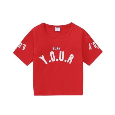 China China Short Durable Casual Shirt Loose Attractive Exquisite Sleeve T-shirt Short Sleeves Kids Boys T Shirt for sale
