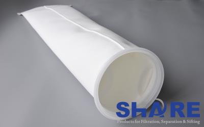 China Polypropylene Needle Felt Filter Bags With Stitched Seam Construction en venta