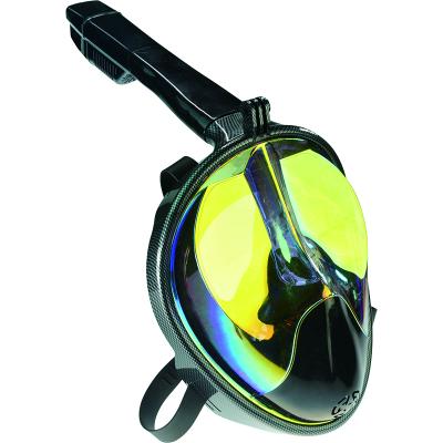 China diving & Scuba Diving Swimming Underwater Equipment 180 Degree Vision Full Face Snorkel Mask for sale