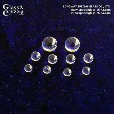 China Bk7 Optical Glass Ball Lens For Fiber Optic Coupling & Collimation for sale