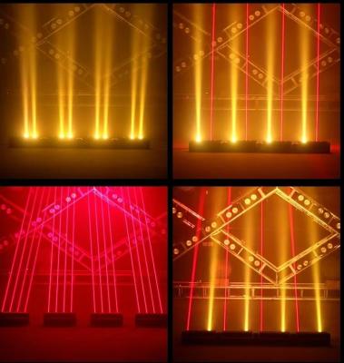China 4*3W RGB Laser Beam Moving Head Light China Manufacturers For DJ Club for sale