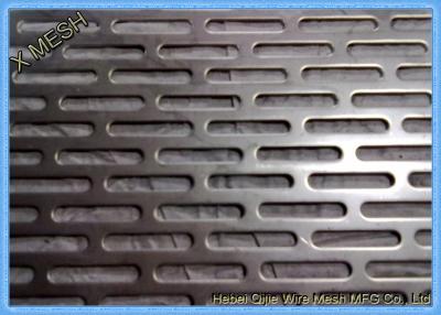 Cina Pannelli perforati del rivestimento del metallo del foro scanalato acciaio galvanizzato resistente alla corrosione in vendita