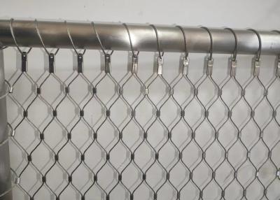China 316l Zoo 7x7 Flexible Stainless Steel Cable Netting Rope Mesh for sale