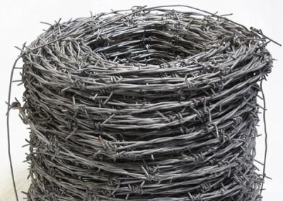 Cina 18 il filo del punto 2 del calibro 4 ha galvanizzato la bobina delle bobine 20kg del filo spinato in vendita