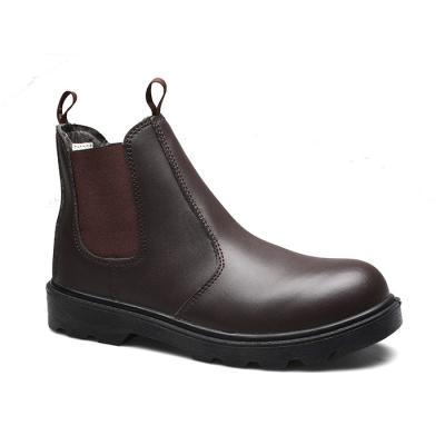 China Waterproof steel toe genuine leather safety boots Safety Foot Wear Winter, Summer, Spring, Autumn en venta