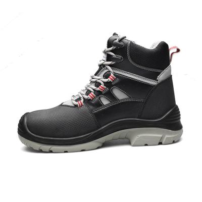 China Men acid resistant bulk safety steel toe work boots Steel Work Boots GENUINE LEATHER for sale