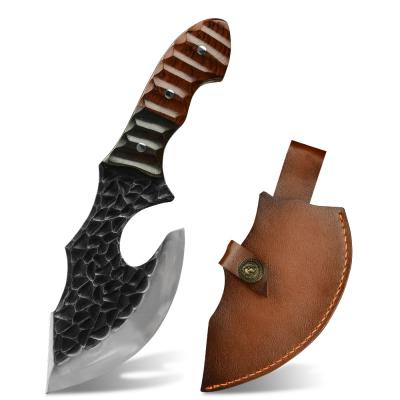 China Sustainable PP Handle Custom Stainless Steel Sharp Cut Vegetables Meat Bone Kitchen Knife Set for sale