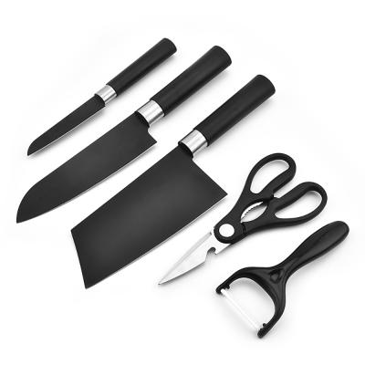China Sustainable High Quality 5pcs Stainless Steel Eco - Friendly Kitchen Knives Sets Kitchen Accessories for sale