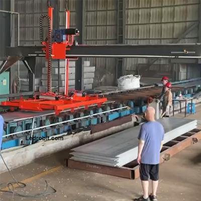 China Equipo de paletización de pizarra montado en el suelo en venta