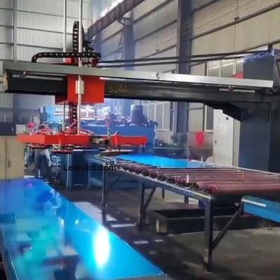Cina Macchina di palletizzazione semplificata Macchina di manipolazione di cartoni di gesso Installazione del pavimento personalizzabile in vendita
