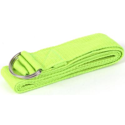 China Yoga Exercise Adjustable 8Ft OR 10Ft Yoga Exercise Straps With D Clip For Pilates And Gym Workouts Yoga Fitness for sale