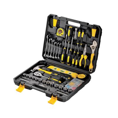 China Electric Repair 82 Pcs Screwdriver Hammer Wrench Hardware Household Repair DIY Tool Box Set / Car Furniture for sale
