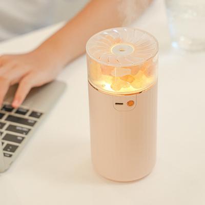 China New Mini Household Small Table Humidifier Usb Vehicle Air Humidifier Fragrance Diffuser Household Factory Salt Mine Humidifier for sale