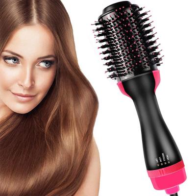 China Mini Wholesale Best Sellers RV China Factory Machine Portable Hot Air Dryer Brush Comb Straightening Hair Straightener for sale