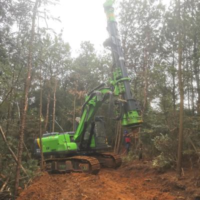 Chine Empilage hydraulique Rig Max de KR100D Max. Drilling Depth 20 M CE Low Head Room. Diamètre de forage 2600 millimètres à vendre