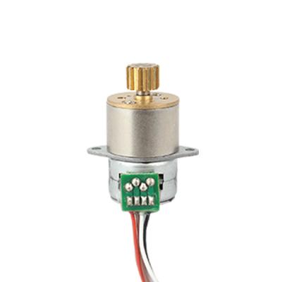 China 60 doctorandus in de letteren5v gelijkstroom Micro Aangepaste Stepper Motor 15mm Bipolaire Stepper Motor met Metaalversnellingsbak SM1516 Te koop