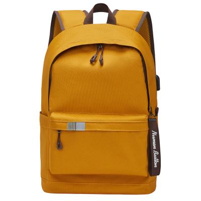 China With USB Backpack Large Capacity Casual Women's Men's Student Fashionable Computer School Bag for sale