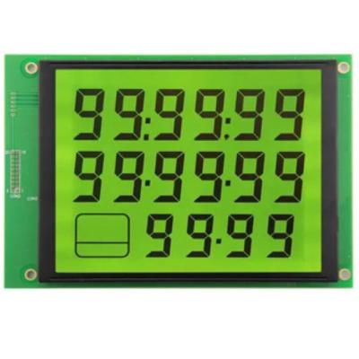 Китай Настройка LCD панель, монохромный прибор контроля температуры, накопитель энергии, мощность LCD, STN Желтый зеленый сегмент LCD продается