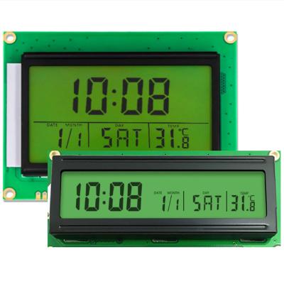 Cina Custom HT1621 DP1621 VK1621 7 Segmento COB SPI Interfaccia Meter Bar allungato Touch LCD Display Screen Module in vendita