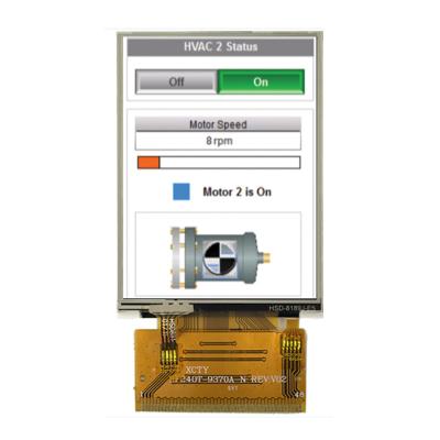 中国 TFT液晶ディスプレイモジュール2.4インチディスプレイパネル 240x320 RGB MCU 8/16/18bit 3/4 ライン SPI インタフェース タッチスクリーン 販売のため