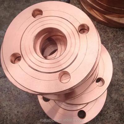 China Fittings de tuberías forjadas con brida de cobre y níquel para profesionales de la construcción naval en venta