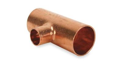 China 1/2''-36'' SCH40 Pipe Fittings Equal / Reducing Tee Copper Nickel CuNi90/10 for sale