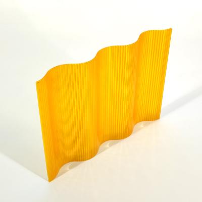 China Anti Aging Yellow Transparent Polycarbonate Sheet Lexan Brown 18Mm Solid PC Sheets 100Mm Thick for sale