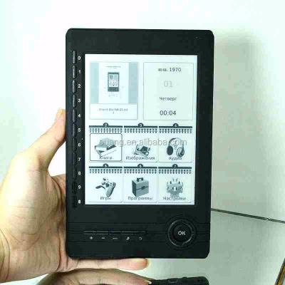 China 6inch WIFI E Ink Screen eBook Reader with 800*600 Screen Supported PDF, TXT, FB2, EPUB, RTF, RPC, MOBI EBOOK-611 6