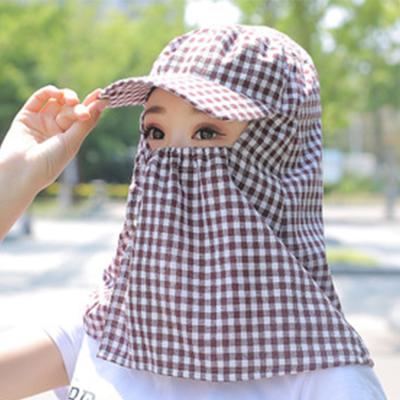 China Multifunctional Wild Outdoor Used Recycling UV Bandanas Parasol Summer Cover Face Protection Sunscreen Sun Hat Bandanas New for sale