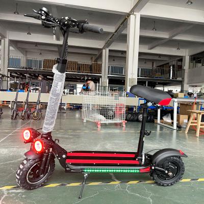 China USA Warehouse Unisex Off Road Waterproof Long Range 48V 10Ah 23Ah Powerful Adult 1200w Fast Tire Wide Speed Electric Scooters for sale