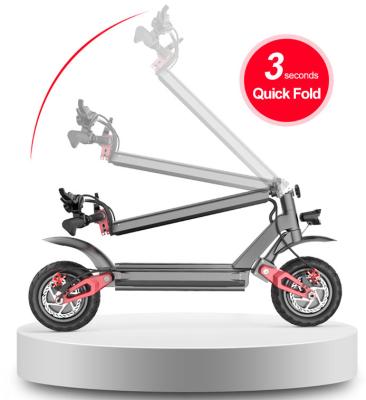 China 60V Adult 2400W Unisex High Speed Electric Scooter 2 Wheel Folding Electric Scooter Price China for sale