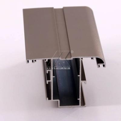 China Alta resistencia a la corrosión del perfil de aluminio de la puerta deslizante para la puerta de la voladura de arena en venta