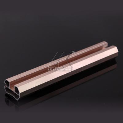 China RoHS Aluminum Alloy Extrusion Profile For Cabinet Wardrobe T3 - T8 Temper for sale
