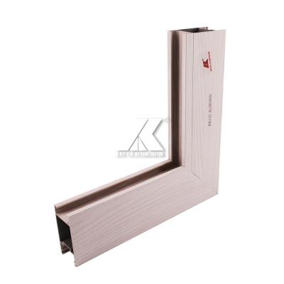 Chine Profil en aluminium expulsé de la porte 6063 T5 pour la Chambre moderne à vendre